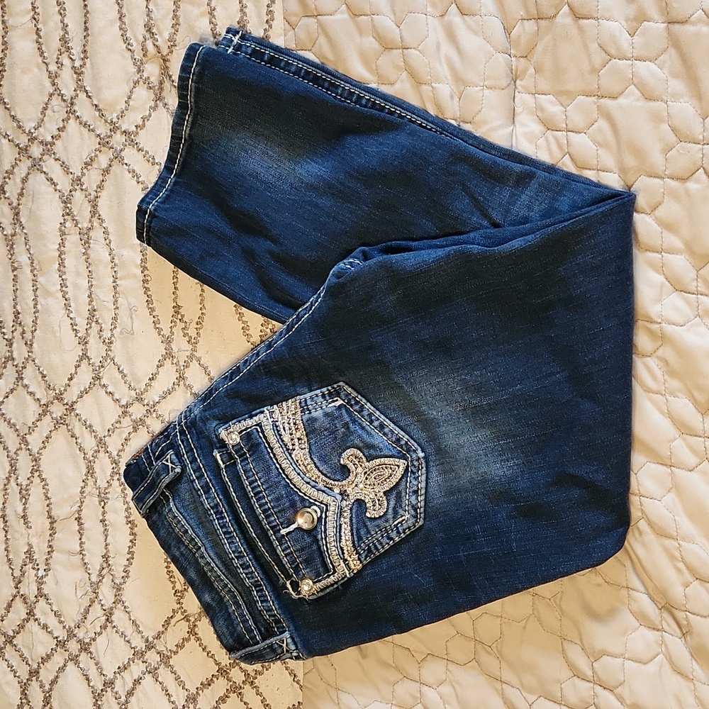 Rock Revival Yara Jean Crop Capri